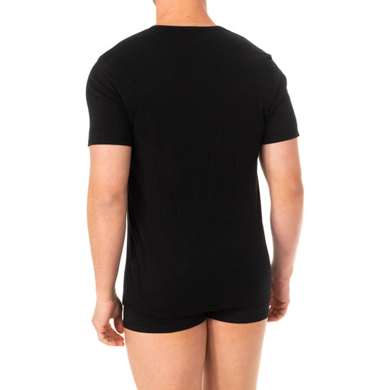 Men's short sleeve V-neck T-shirt A040X