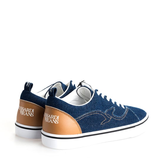 Trussardi Jeans Sneaker Herren Blau - Image 3