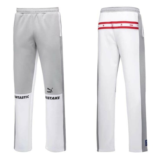 Puma x Ader Error Mens Sweat Pants Track Joggers Grey 576959 02
