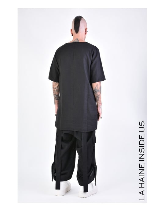 La Haine Inside Us Over Herren schwarz - Image 4