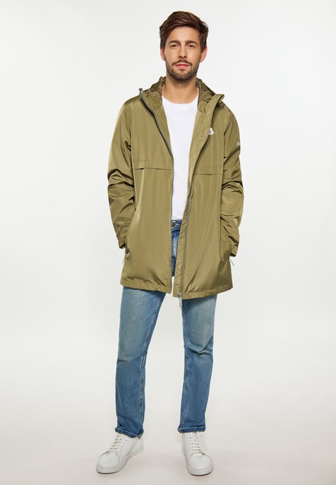 Schmuddelwedda Regenjacke Herren militärisch oliv - Image 2