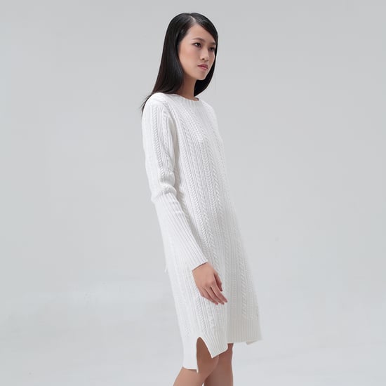 Schnürung im Rücken Pullover Kleid - Image 2