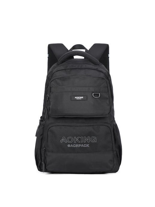 Aoking Rucksack Unisex BLACK - Image 1