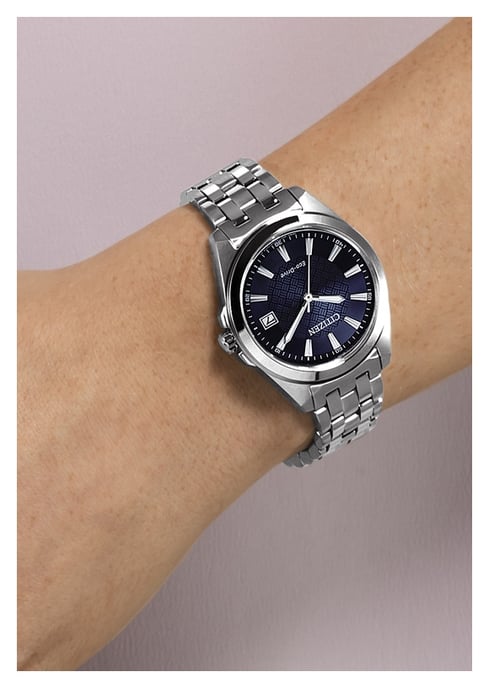 Citizen Damen Silberne Uhr EO1210-83L - Image 3