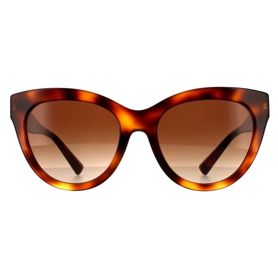Valentino Cat Eye Womens Light Havanna Braun Gradient Sonnenbrillen - Image 1