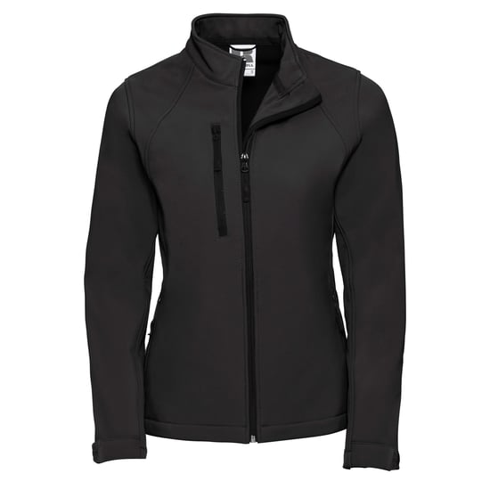 Russell - Softshelljacke für Damen (Schwarz) - Image 1