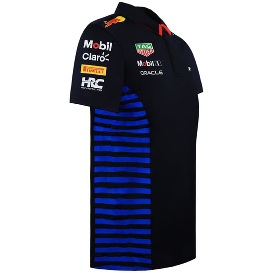 Red Bull Racing F1 Team 2024 Damen Navy Polo-Shirt - Image 3