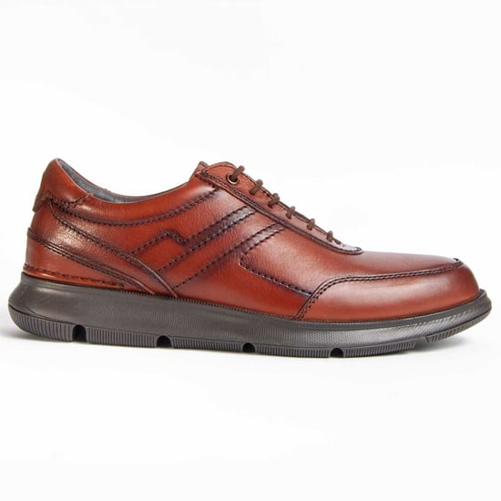 Purapiel Oxford-Sko Confore4 Brun