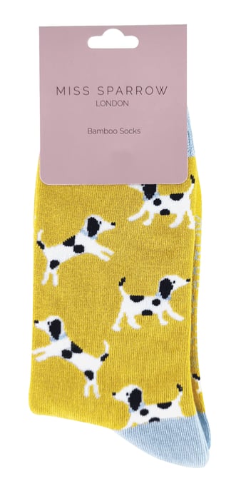 MISS SPARROW - Ladies Novelty Doggy Soft Bambus Atmungsaktive Socken - Image 2