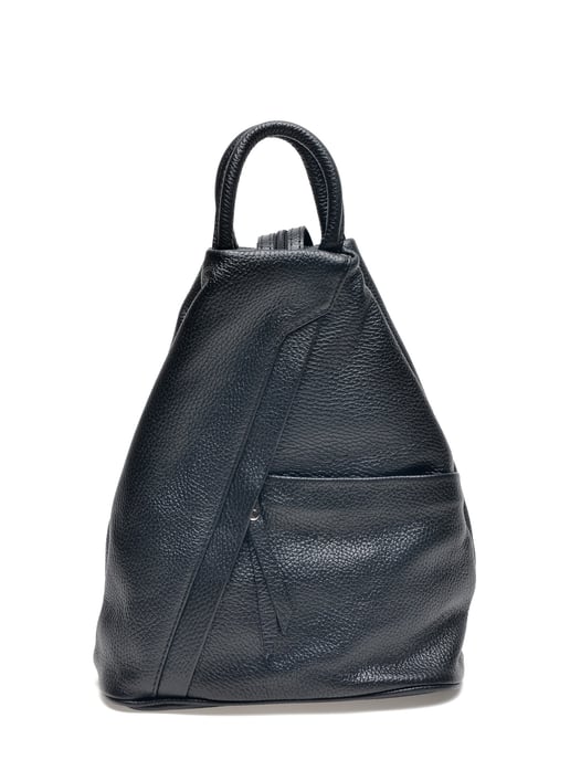 Carla Ferreri SS22 CF 1625 Noir Cuir de vachette Sac - Image 1