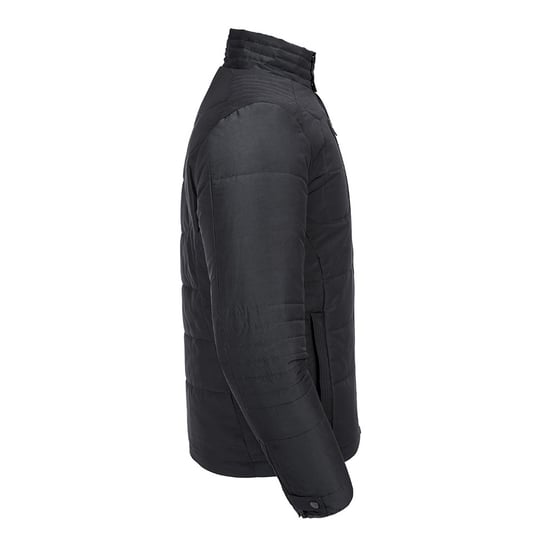 Russell Mens Cross Gepolsterte Jacke (Schwarz) - Image 3
