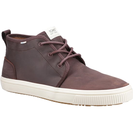 TOMS Carlo Mid Terrain Leder Herren Clover Braun Turnschuhe - Image 1
