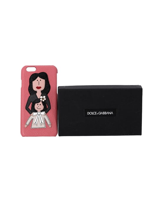 Dolce & Gabbana iPhone 6 Handyhülle aus pinkem Leder - Image 4