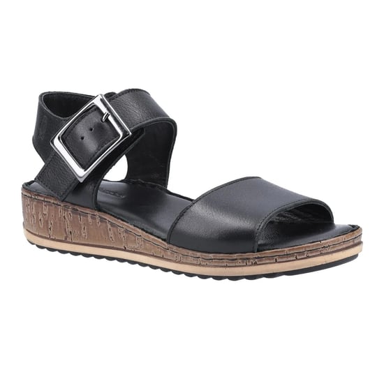 Hush Puppies - Damen Sandalen "Ellie", Leder (Schwarz) - Image 3