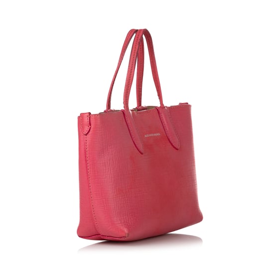 Vintage Alexander McQueen Leather Satchel Pink - Image 2