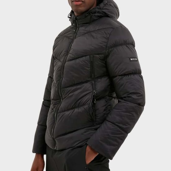 Nicce Canyon Herren Pufferjacke, Schwarz - Image 1