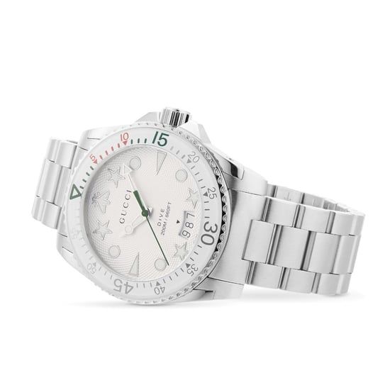 Gucci YA136336 Unisex Dive Stainless Steel Watch