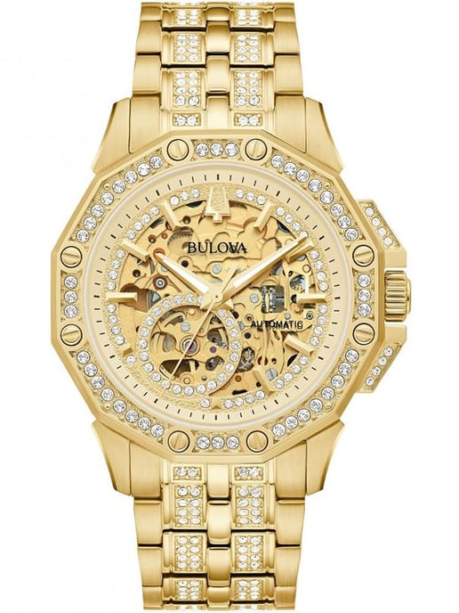 Bulova Octava Herren Golduhr 98A292 - Image 1