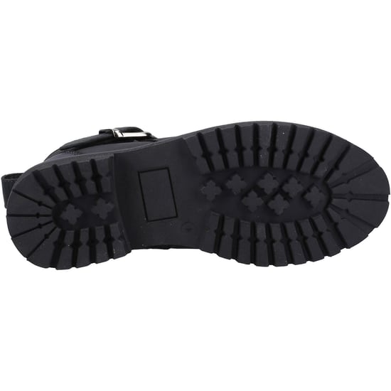 Hush Puppies Wakely Leder Damen Schwarz Stiefel - Image 3