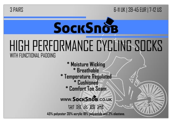 3 Paar Herren atmungsaktiv Anti Blister Sport Knöchel Socken für Achilles - HPCM - Image 2