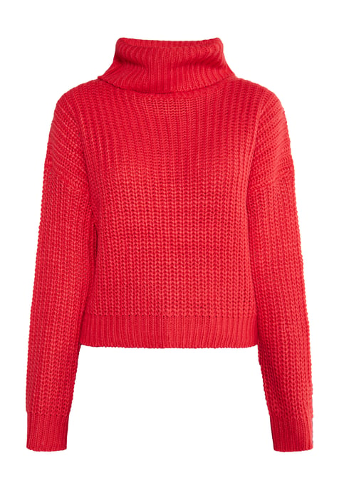 Mymo Strickpullover Damen verrotten - Image 1
