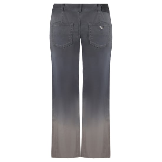 Emporio Armani J33 reguläre Fit Wide Leg Womens Jeans - Image 2