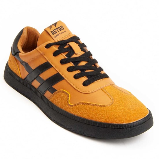 Montevita Sneaker Retro In Mustard