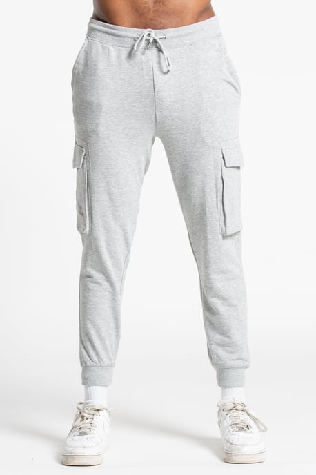 Cotton Blend Cargo Jogger