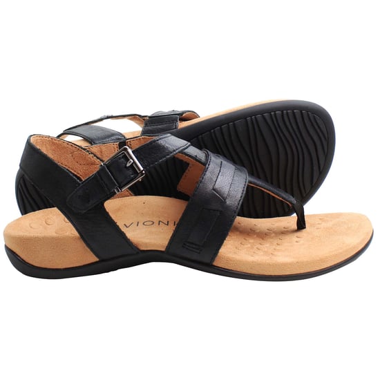Vionic Rest Lupe Schwarze Damen-Sandalen - Image 5