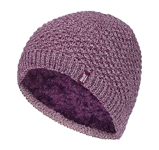 Wärmehalter - Ladies Knit Fleece gefüttert Warm Thermal Beanie Hat - Image 1