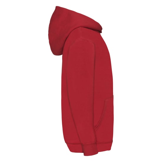 Fruit of the Loom - "Classic" Sweatshirt mit Kapuze für Kinder (Rot) - Image 2