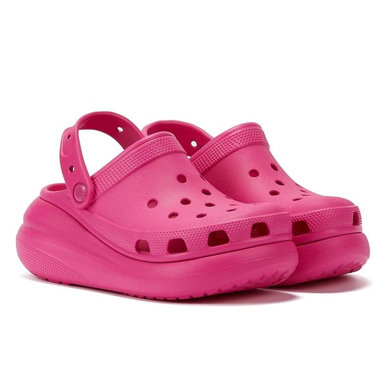 Crocs Classic Crush Clog Juice Damen Rosa Sandalen - Image 1