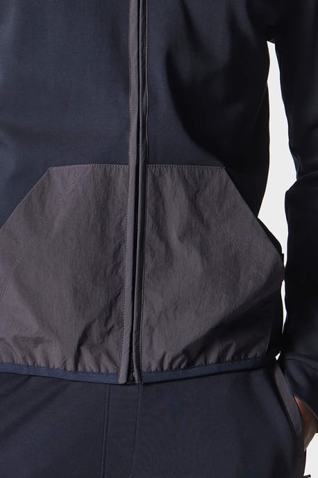 Abate Navy Hoodie