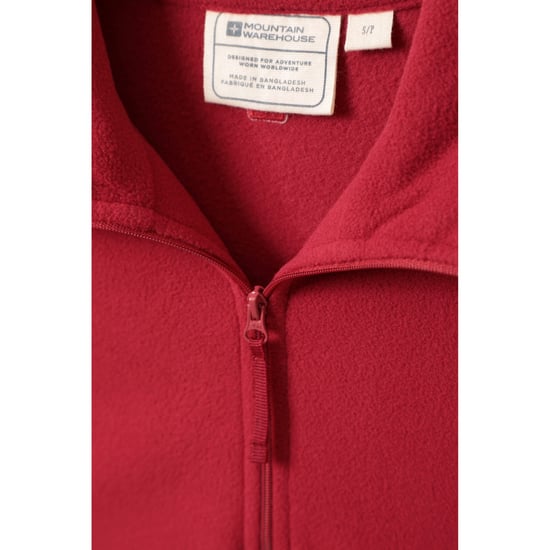 Mountain Warehouse Womens/Ladies Camber II Fleece Top (Red)