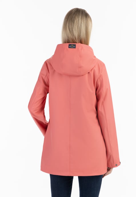 Schmuddelwedda Regenjacke Damen Korallenrosa-271 - Image 4