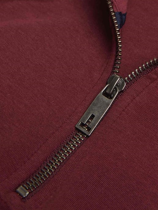 Ted Baker | Mens Half Zip Trichter Hals Schweiß - Antram - Image 4