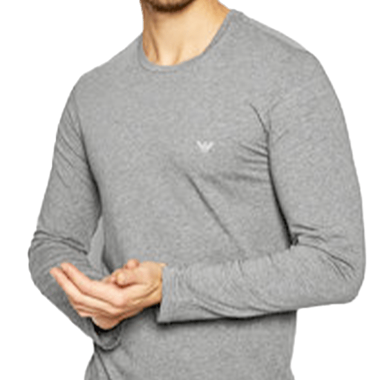 T-Shirt Emporio Armani Herren Kleines Logo - Image 2