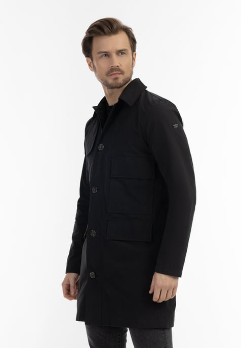 Dreimaster Jacke Herren Schwarz - Image 3
