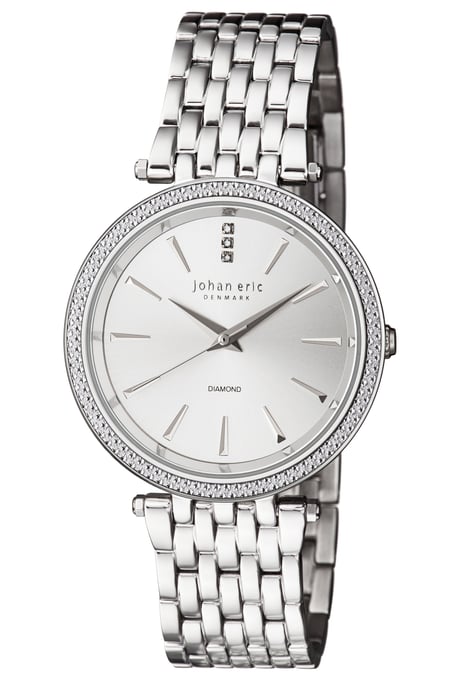 Johan eric: fredericia women's silver watch..
