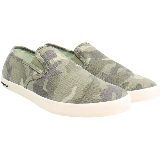 Seavees Baja Saltwash Damen Grün Slip-Ons - Image 2