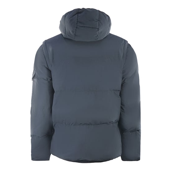 Lyle & Scott 2 in 1 Ripstop-Pufferjacke in Marineblau - Image 2