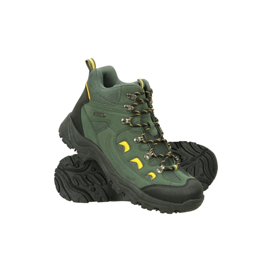 Mountain Warehouse Herren Adventurer Wasserdichte Wanderstiefel (Grün) - Image 1