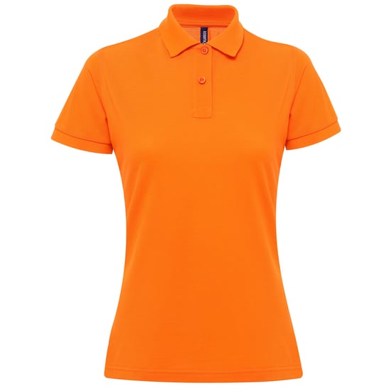 Asquith & Fox - Polo-Shirt mit kurzen Ärmeln - Damen (Orange) - Image 1