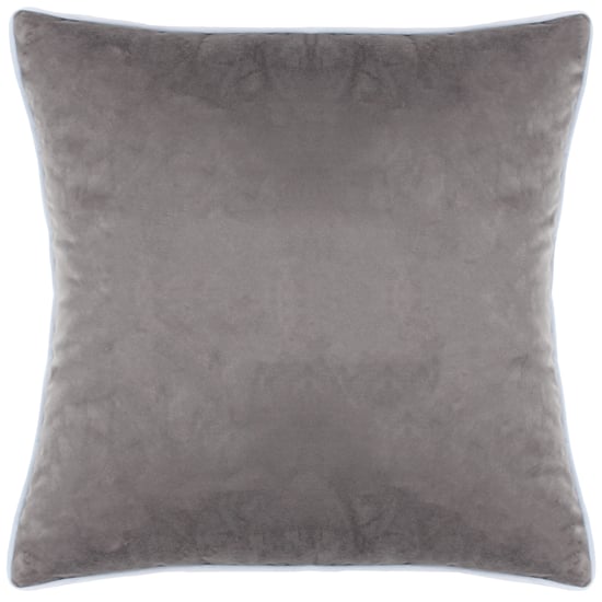 furn. Midwinter Toile Piped Velvet Polyester Filled Cushion