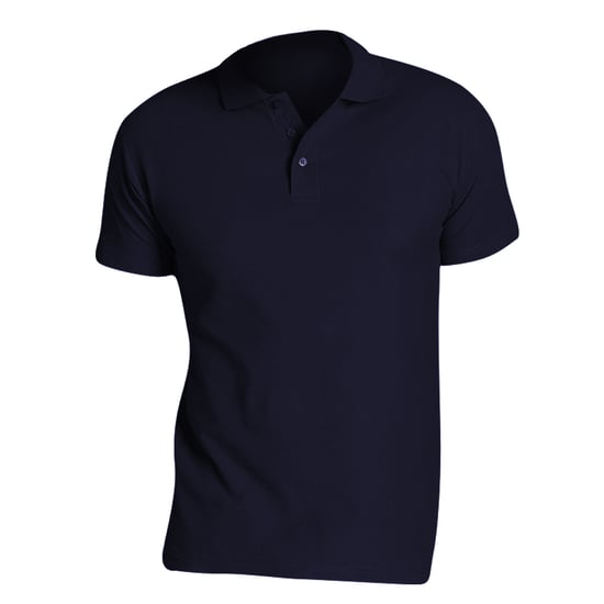 SOLS Mens Summer II Pique Short Sleeve Polo Shirt (Navy)