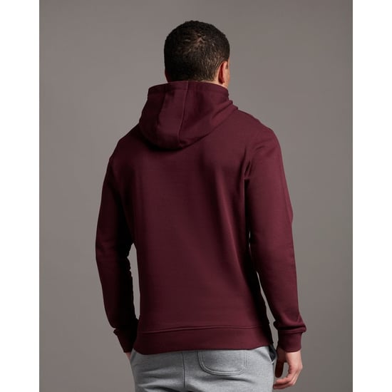 Sweatshirt � Kapuze Lyle & Scott in bordeauxrot - Image 3