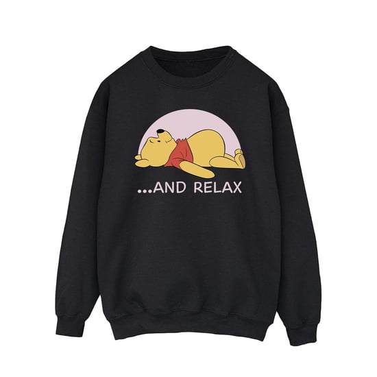 Disney - "Relax" Sweatshirt für Herren (Schwarz) - Image 1