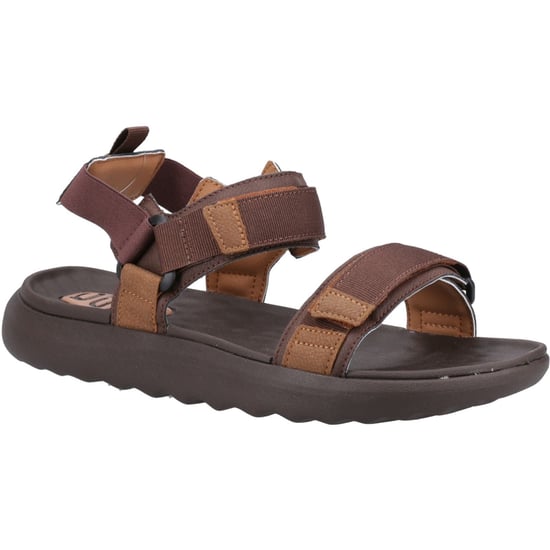 HEYDUDE Carson Nylon Herren Sandalen Braun - Image 1