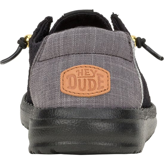 HEYDUDE Wendy Boho Crochet Polyester Damen Schwarz Loafers - Image 2