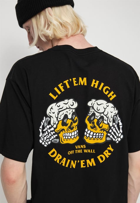 VANS DRAIN EM DRY SS T Shirt Schwarz - Image 2